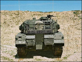 Merkava Mk. 4 - Back view