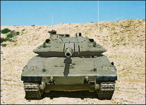 Merkava Mk. 4 - Front View.